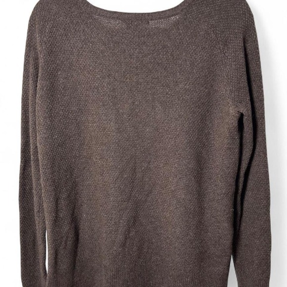 Vince Yak‎ Wool Waffle Knit Sweater Small Quiet Luxury Old Money Minimalist - Picture 3 of 7